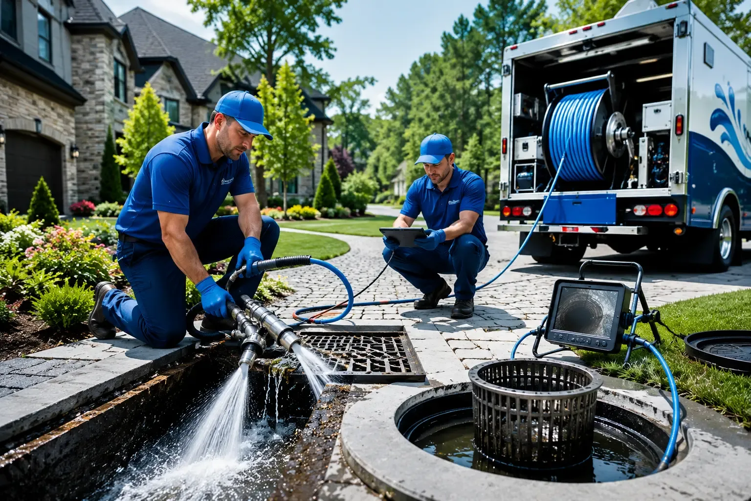 Local outdoor drain cleaning professionals in Kingston, RI